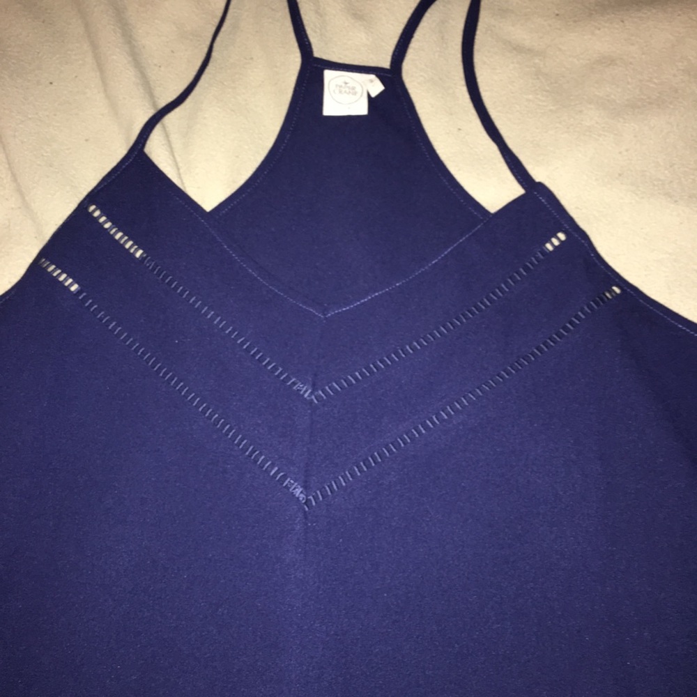 Royal blue tank.